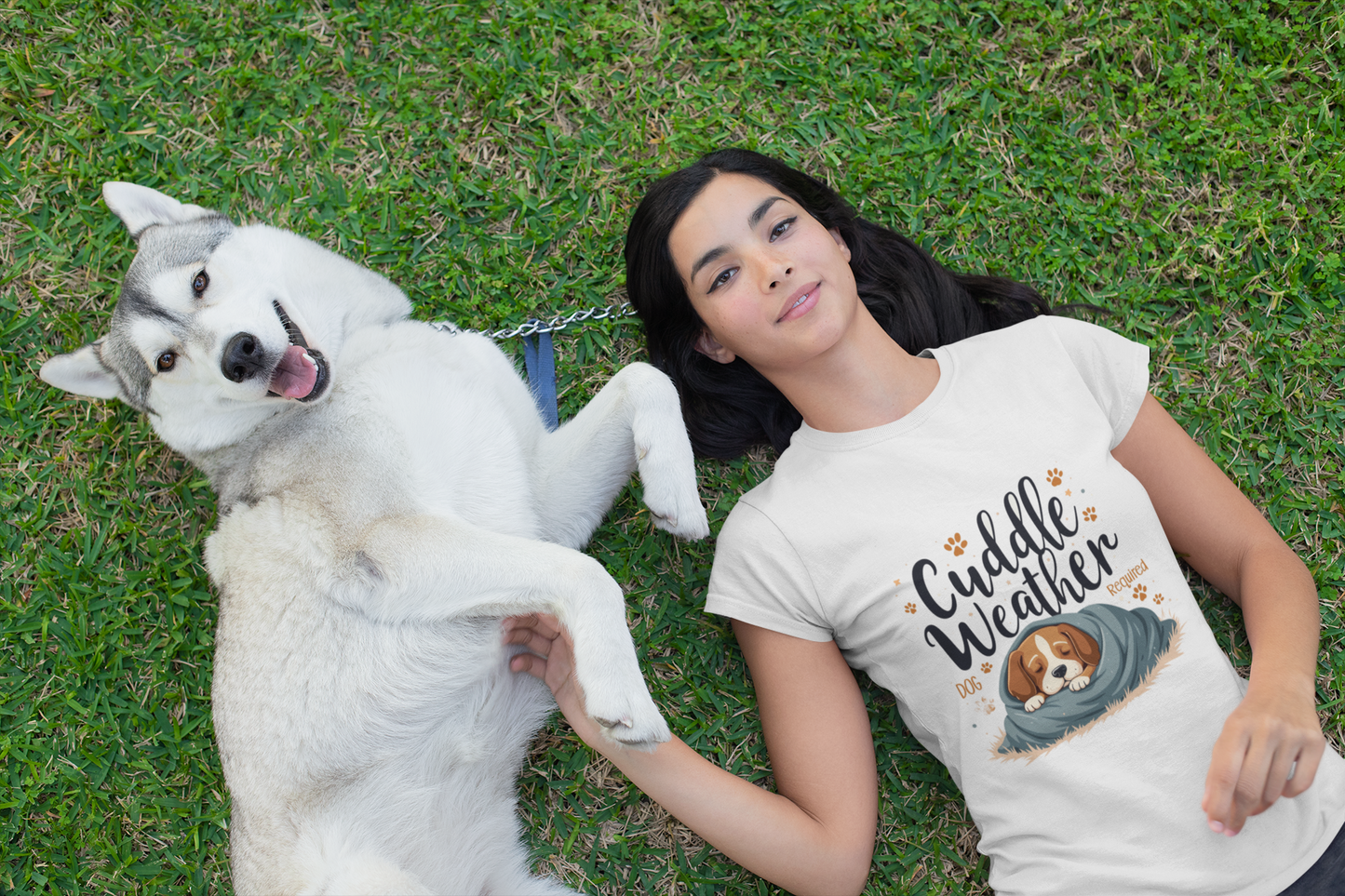Cuddle Weather – Dog Required T-Shirt